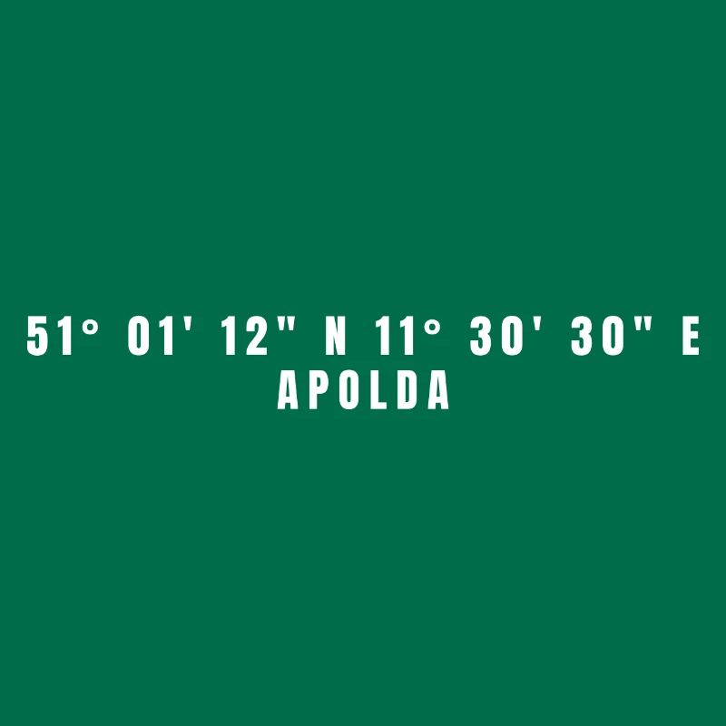 Apolda, Thuringia Coordinates