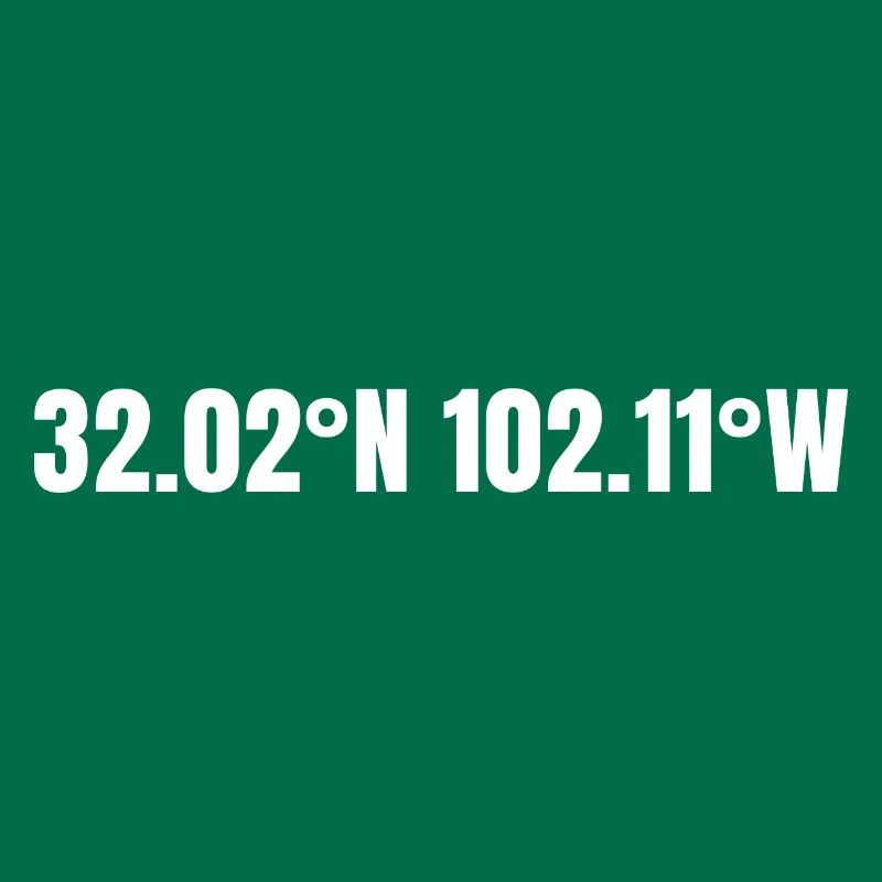 Midland, Texas, USA Coordinates