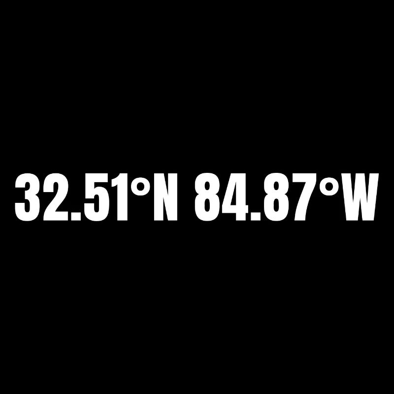 Columbus, Georgia, USA Coordinates