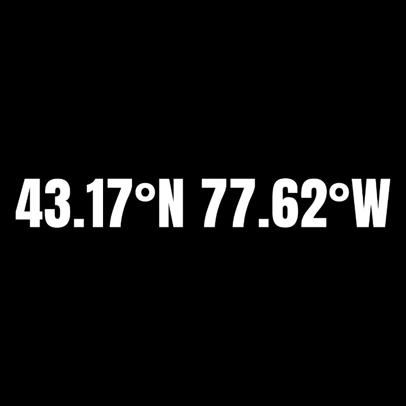 Rochester, New York, USA Coordinates