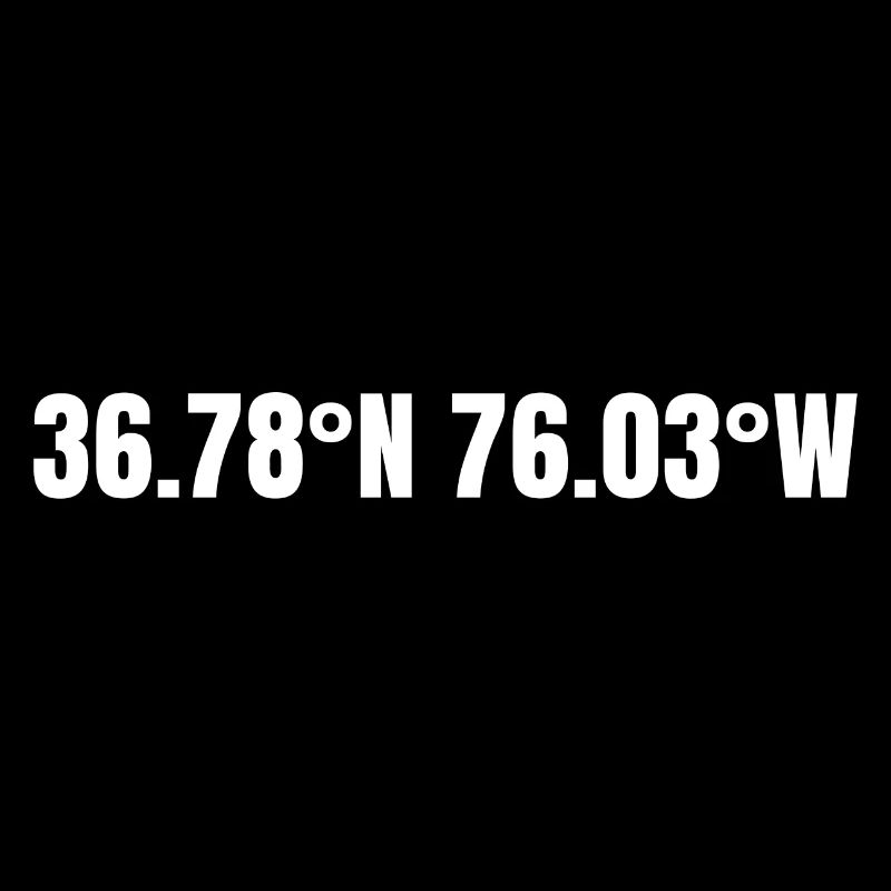 Virginia Beach, Virginia USA Coordinates