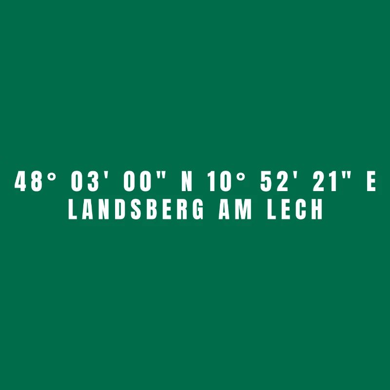 Landsberg am Lech Bavaria Coordinates