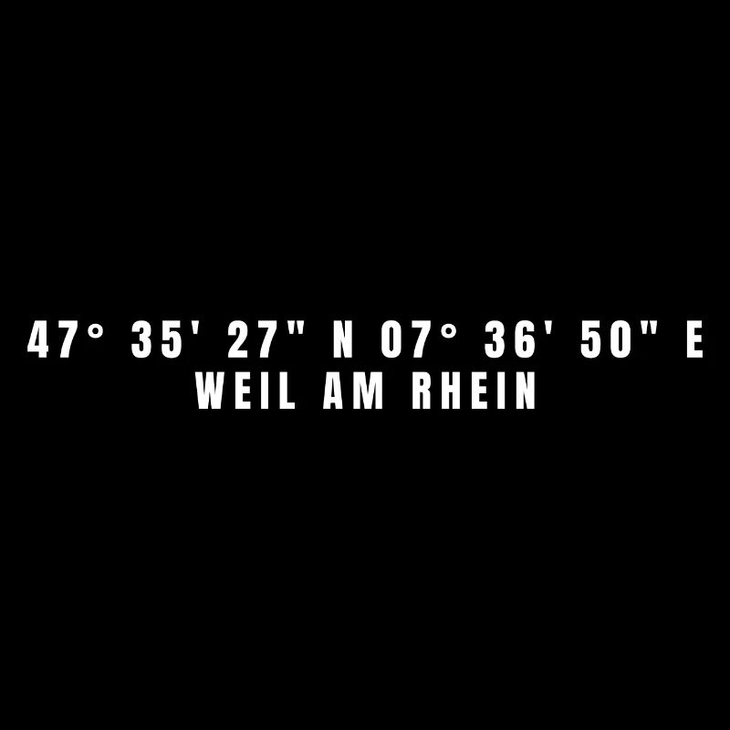 Weil am Rhein Baden-Württemberg Coordinates