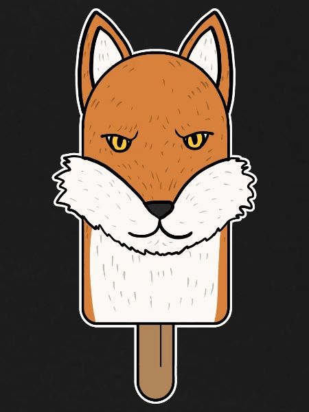 Fox Head Popsicle