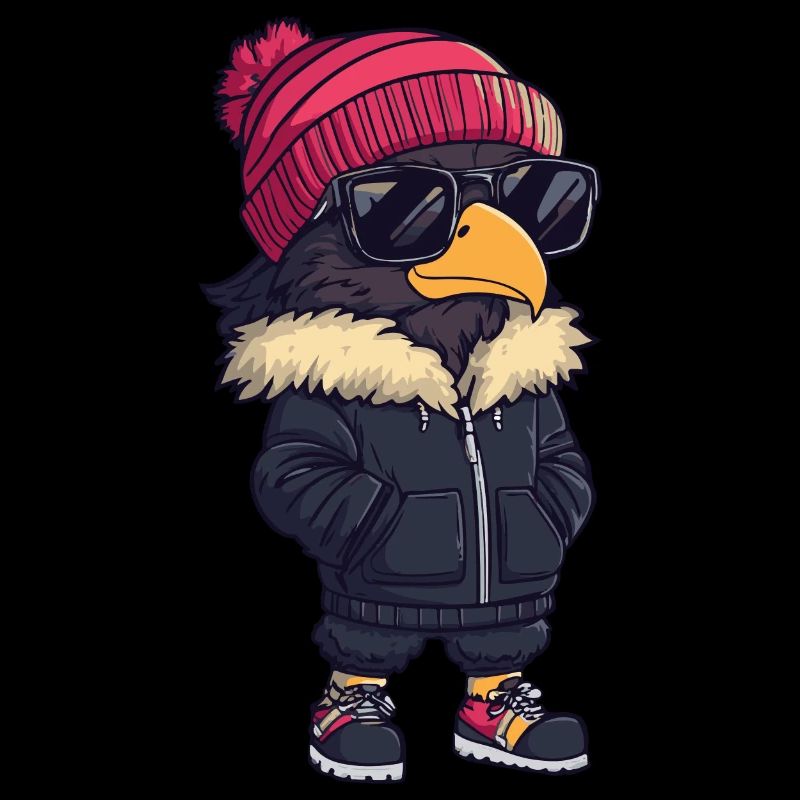 Harpy Bird Winter
