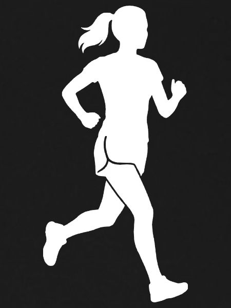 Runner Silhouette Jogging & Marathon Training