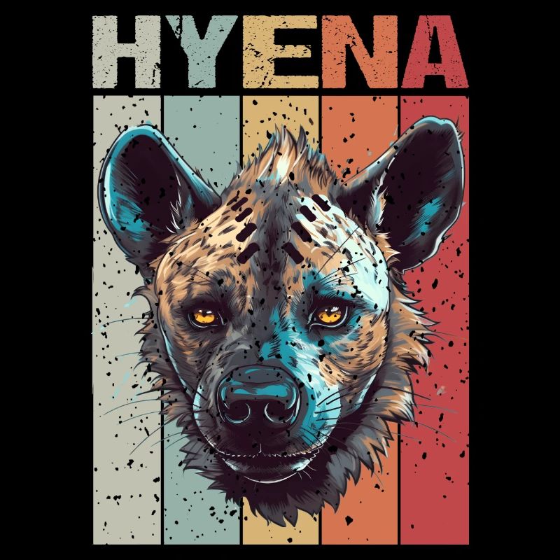 Bad Hyena style rétro