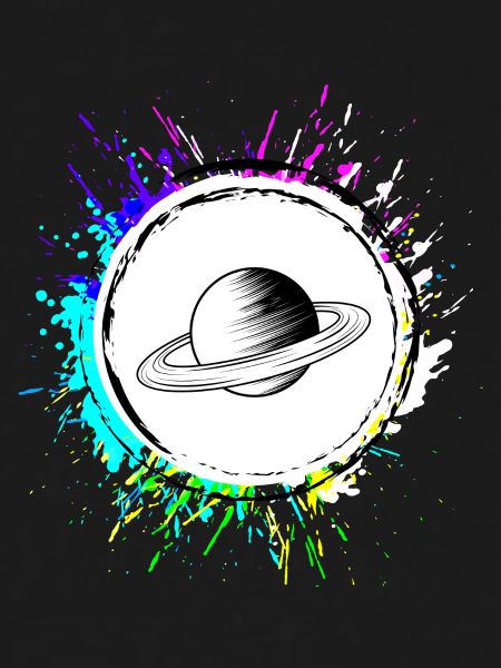Saturn Icon symbol