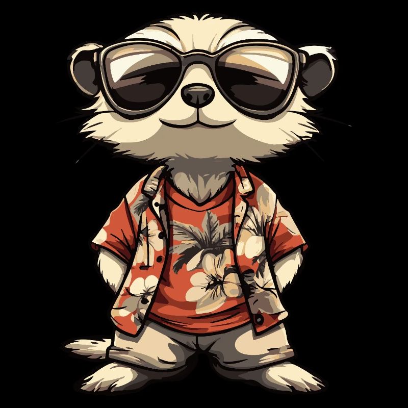 Meerkat Comic Holiday