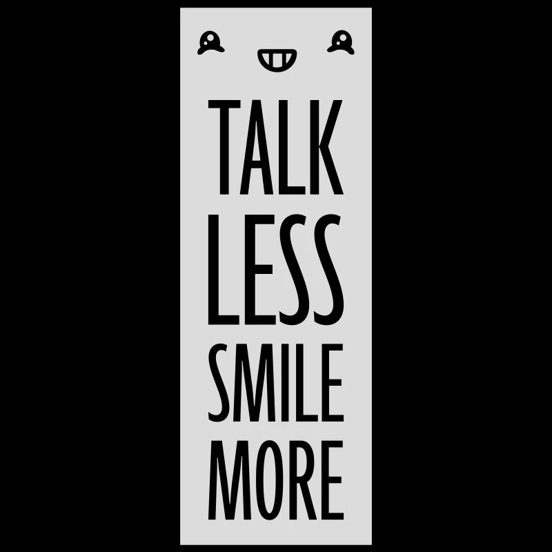 parler moins sourire plus