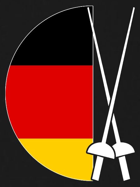 Fencing Germany Flag Fencing