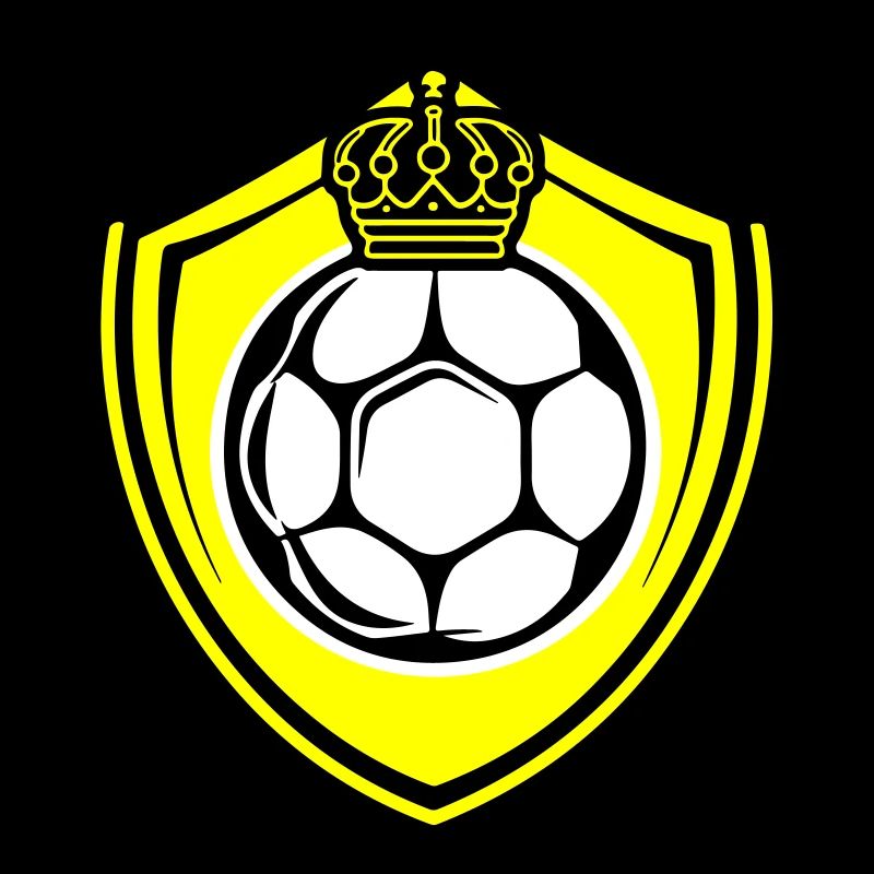 Fussball Logo Schild Mannschaft