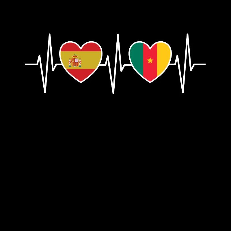 Spain and Cameroon Cameroon Flag Flags