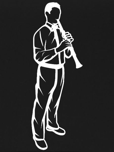 Little clarinet player