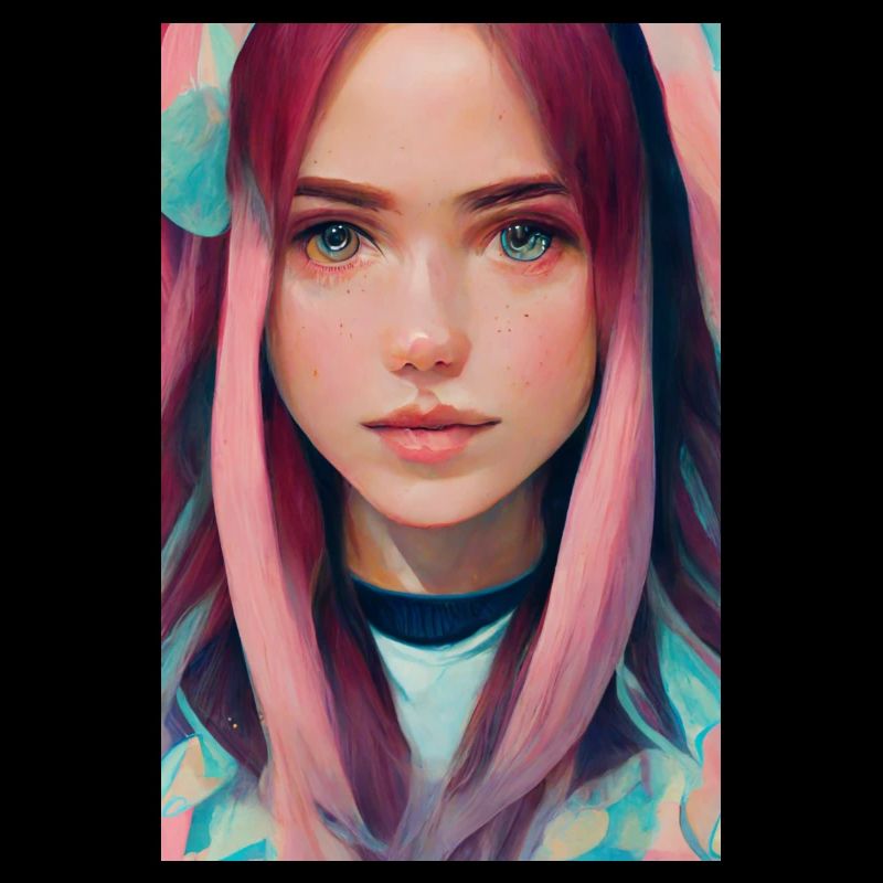 Anime-Mädchen