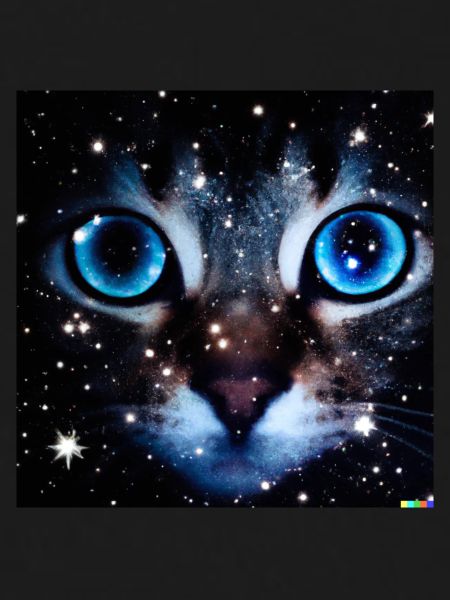 big eyes cat