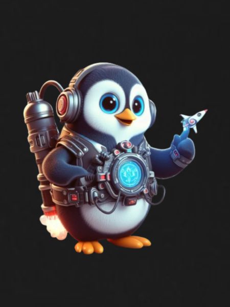 Futuristic Penguin 2