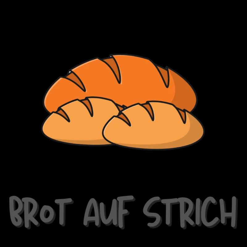 Brotaufstrich oder Brot auf Strich