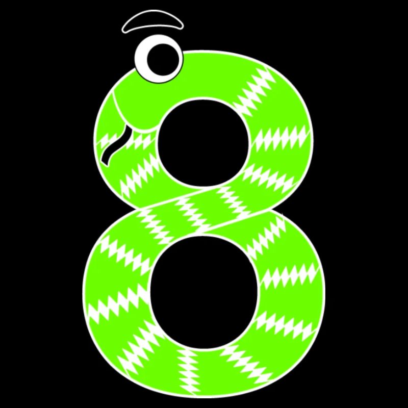 Number 8 Snake Kids