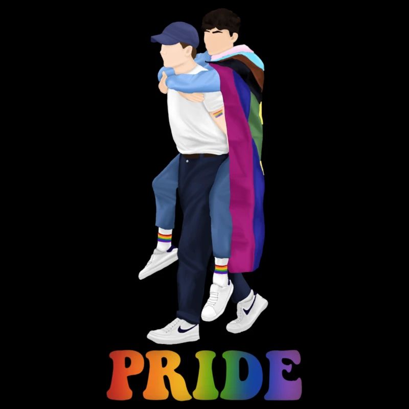 Pride hearttoper
