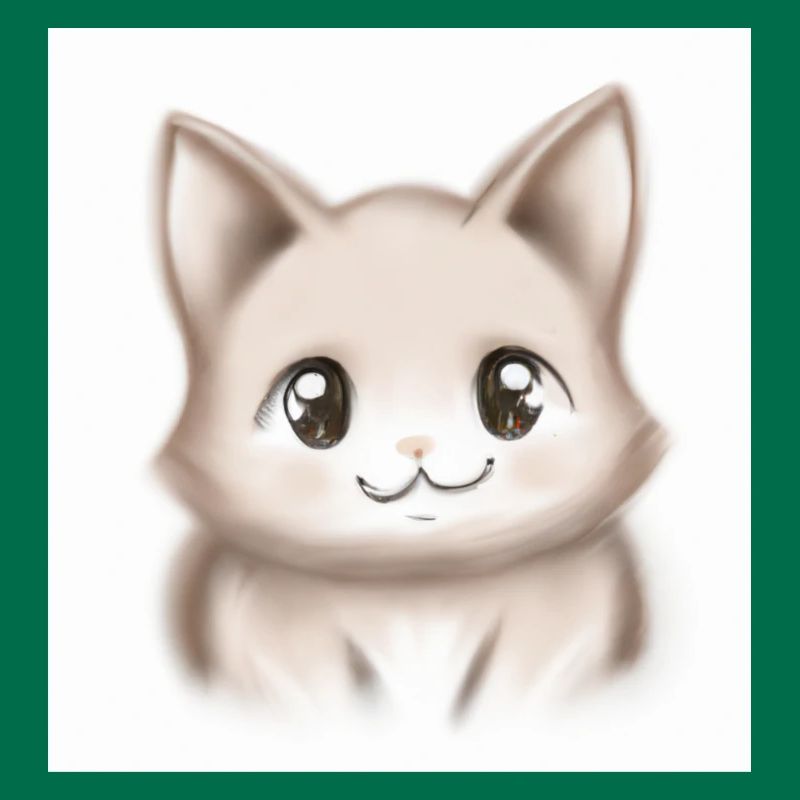 Cat drawn