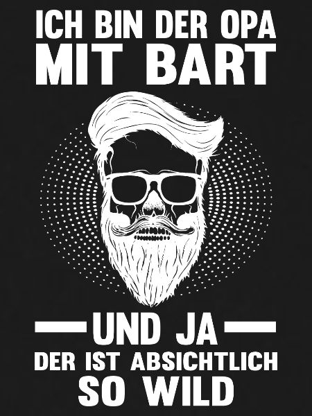 Papi avec une barbe