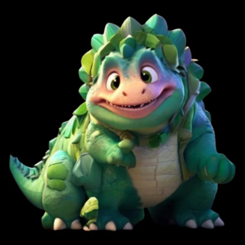 Funny Dino Friendly Cute Cute