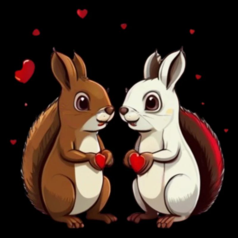 Deux écureuils