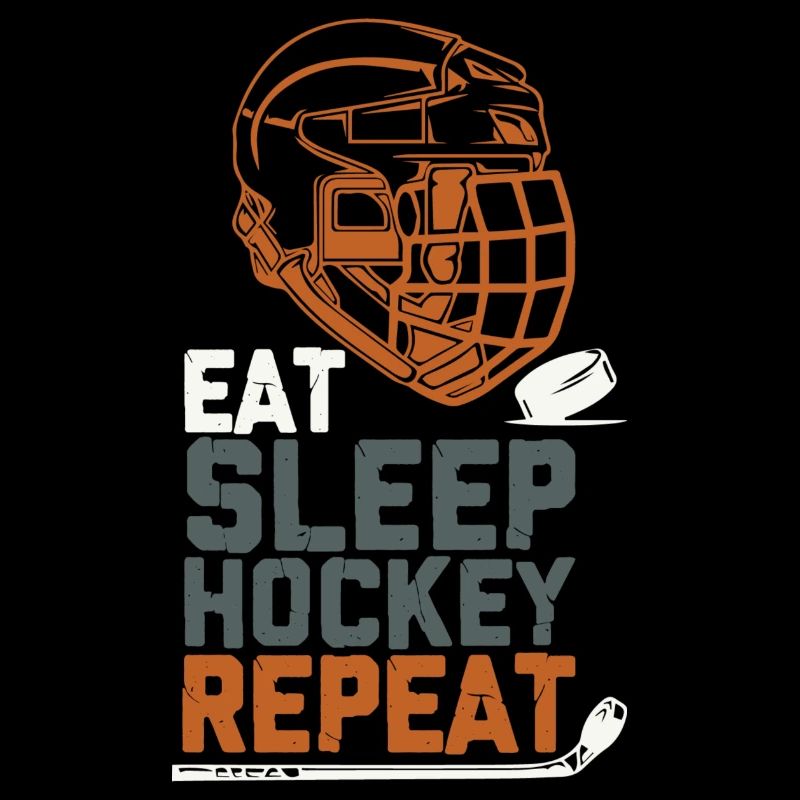 eat sleep hockey repeat