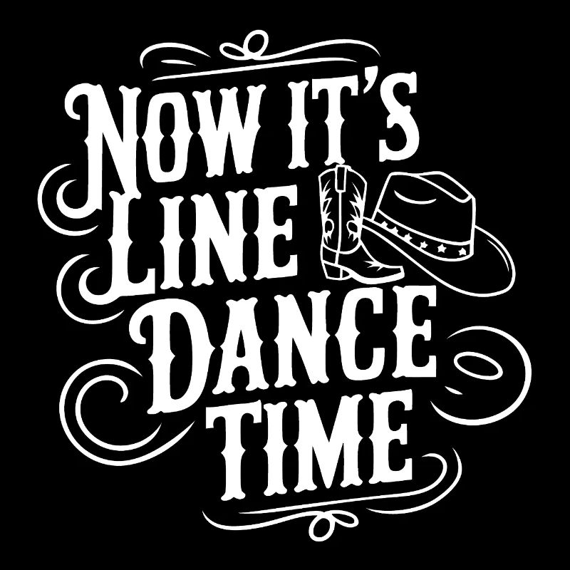 Line Dance Zeit Line Dancing Tanzen