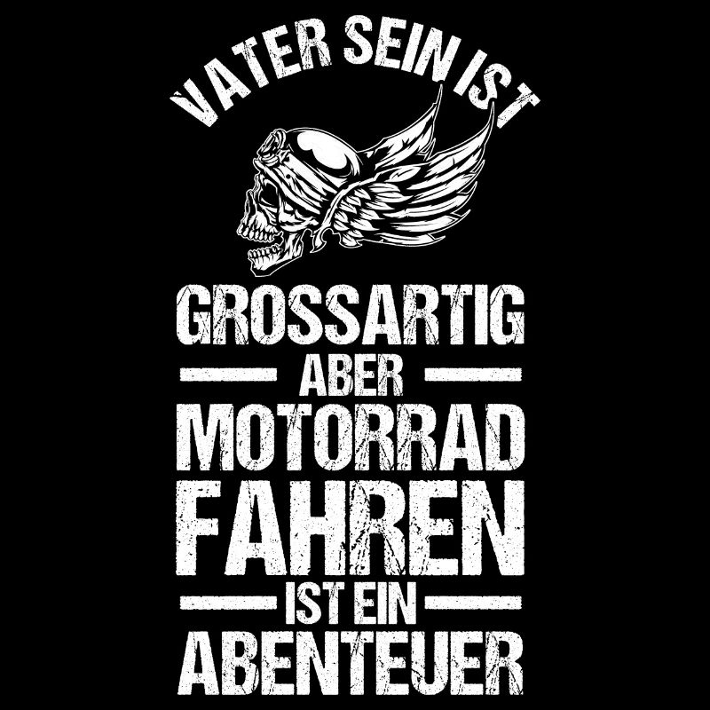 Papa Motorrad Vater Motorradfahrer