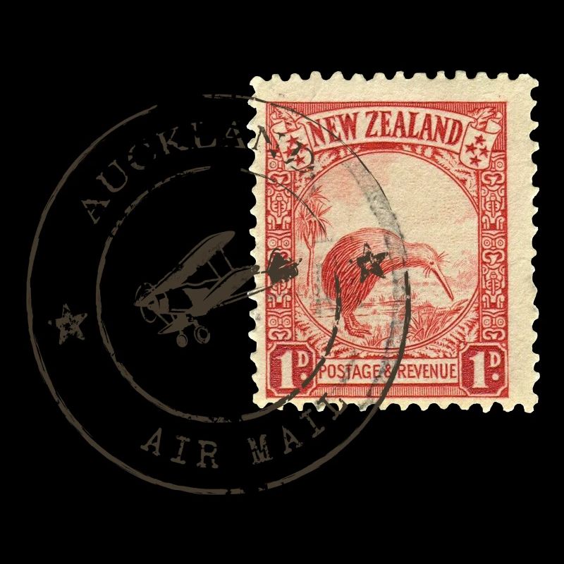 Kiwi Briefmarke