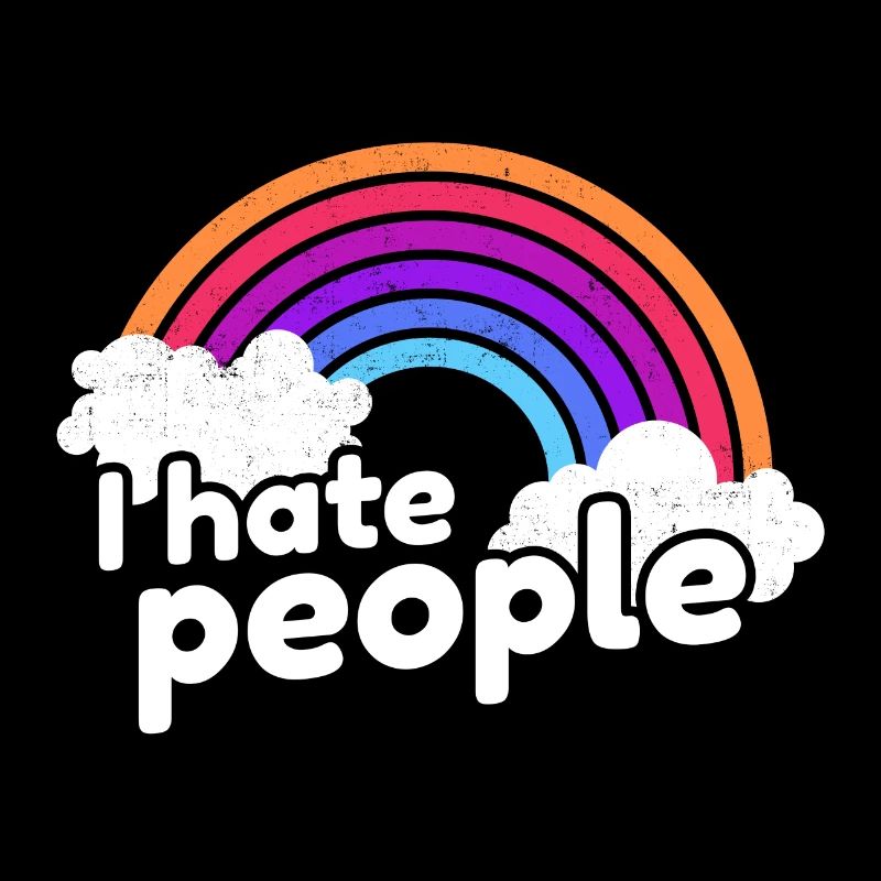 I hate people with rainbow