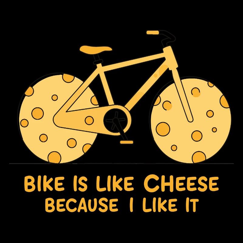 Le vélo, c’est comme du fromage parce que j’aime ça