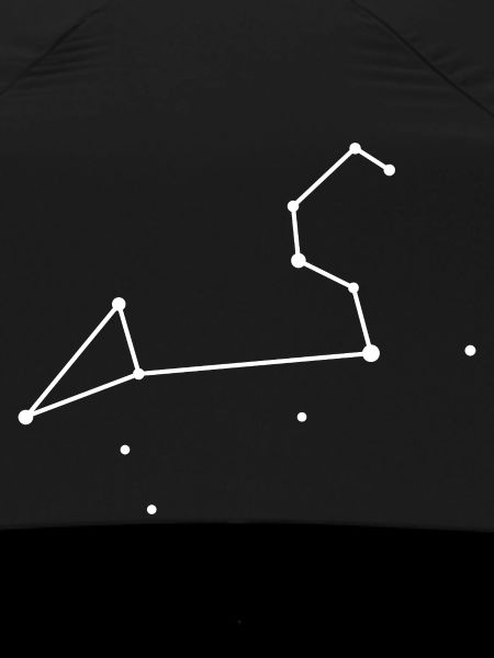 Löwe-Tierkreis-Sternbild-Linienkunst