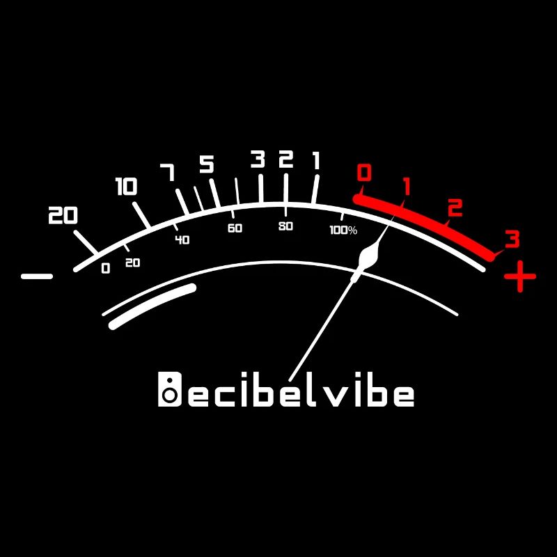 Decibelvibe - Derivative products - VU Meter White