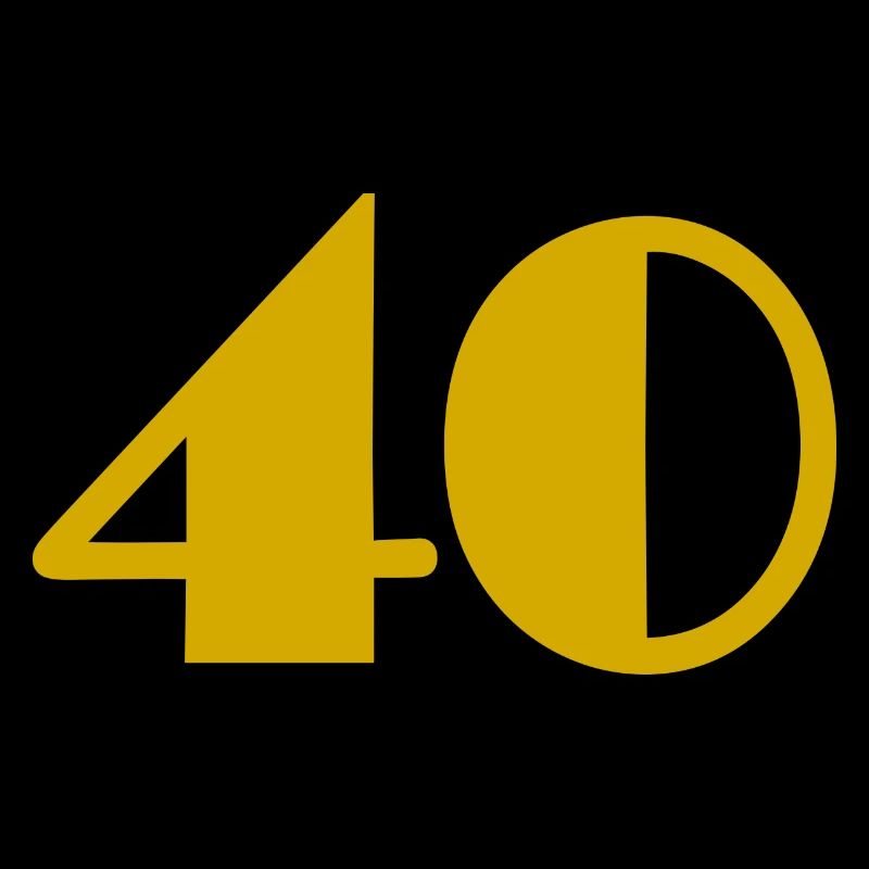 40. 40 ANS. 40e ANNIVERSAIRE. ANNIVERSAIRE 40 ANS.