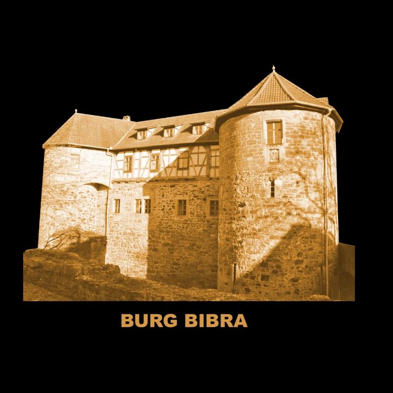Bibra Castle Grabfeld Thuringia Wasserburg