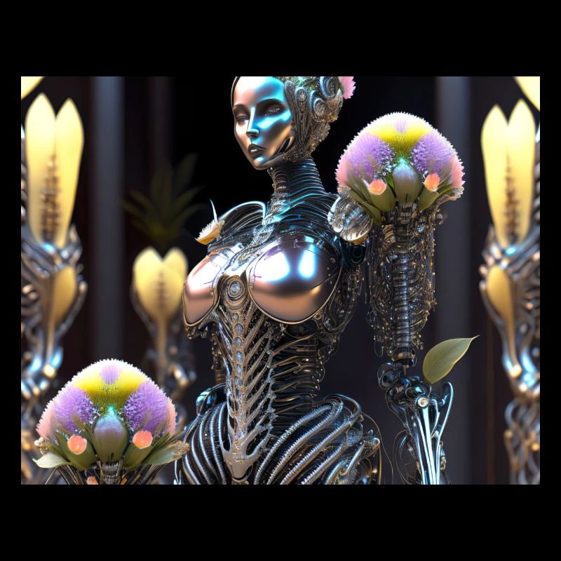 Fille des fleurs