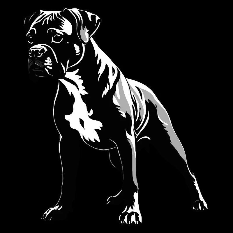 Boxer - Pet Dog Sticker