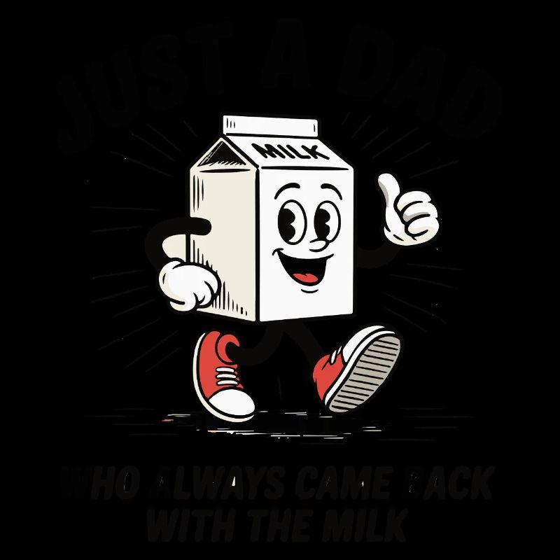 Just a Dad who always came back with the Milk