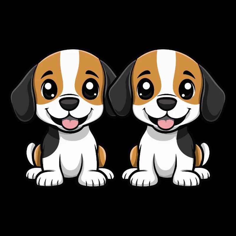 Beagle Hund Comic