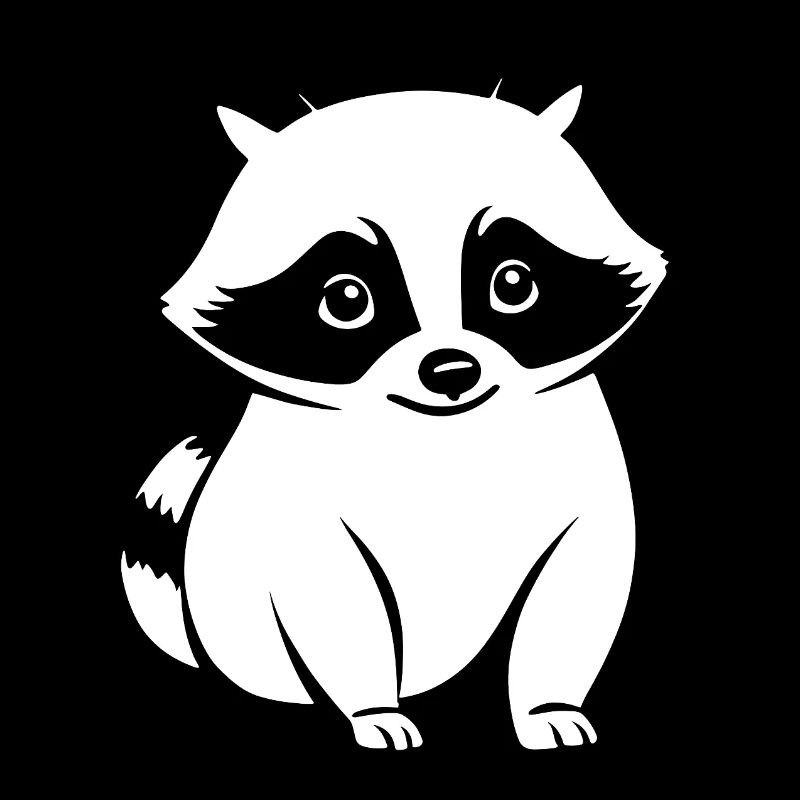 Waschbären Liebe - Pet Design