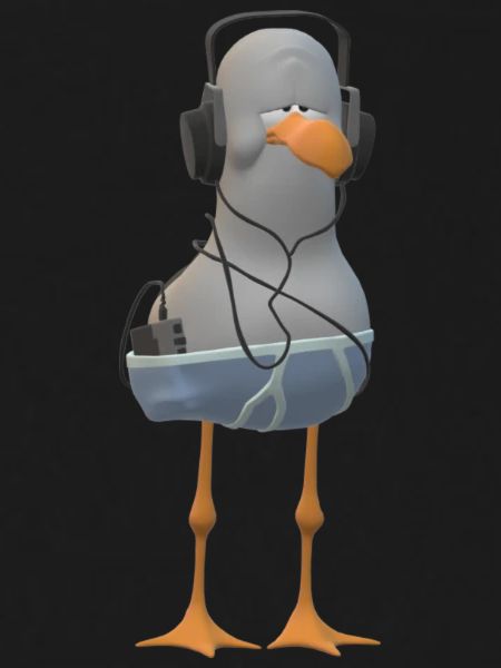 Faule Möwe