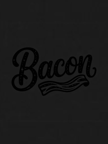 Bacon - Cool Fastfood Logo