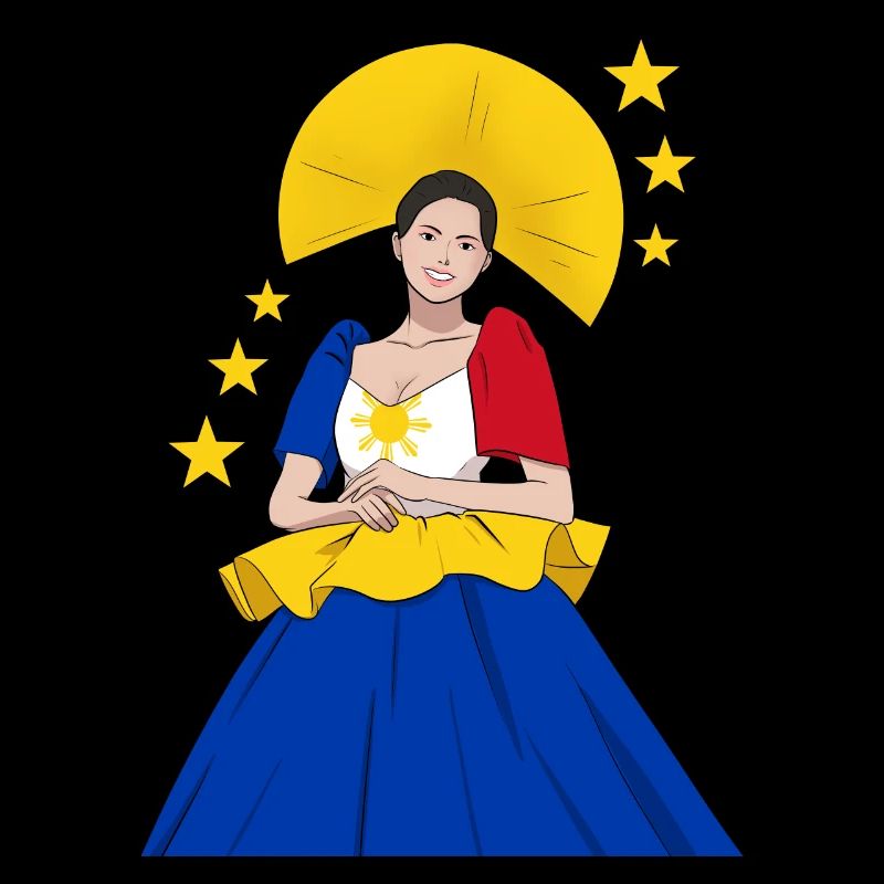 Philippines Filipina Pride Flag Pinay I Gift