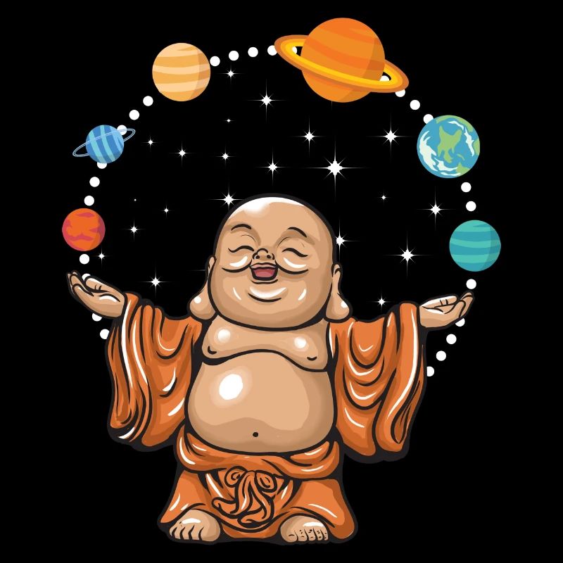 Buddha Mönch Namaste Buddhaful Tag I Geschenk