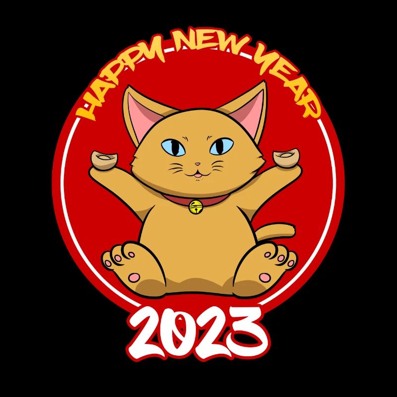 Vietnamese New Year Cat 2023 I Gift