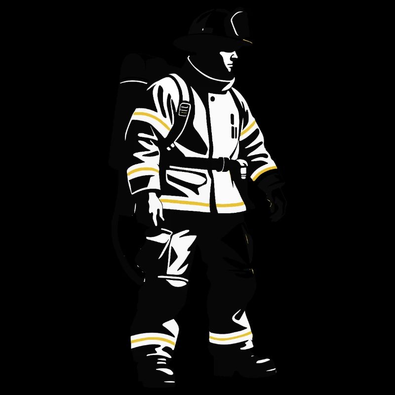 Firefighter - Profession Design Sticker