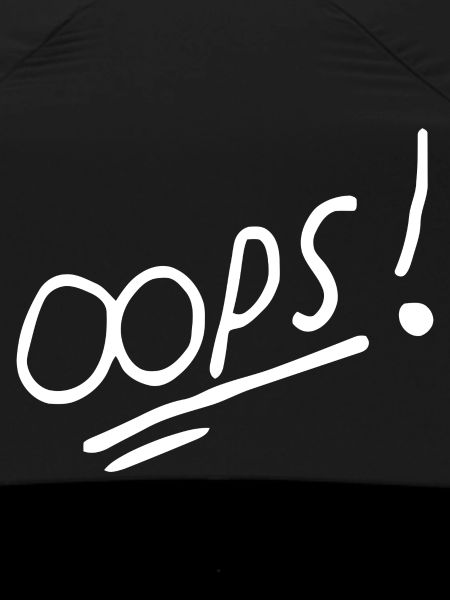 Vibrant Oops Handwritten Text Design